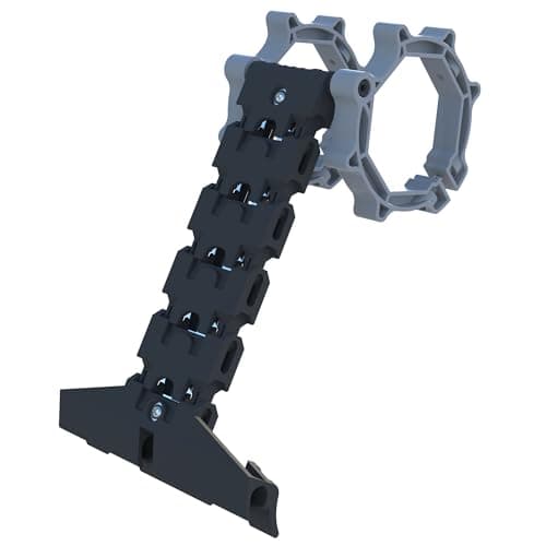 Fischer Kit B-Lock 4 per Tapparelle Motorizzate, Sicurezza Anti Effrazione, Blocco Anti Sollevamento e Antintrusione, Compatibile con Rulli Ottogonali Diametro 60 mm