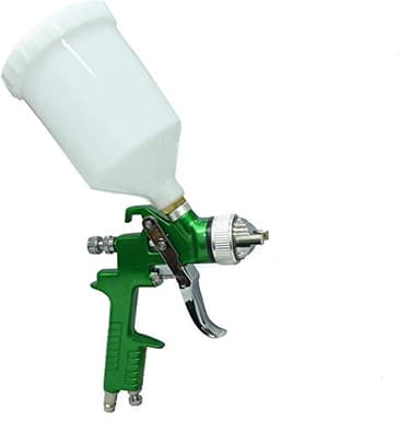 PISTOLA A SPRUZZO VERNICIATURA HVLP 827A1 CARROZZERIA AEROGRAFIA PROFESSIONALE CON UGELLO DA 1,4 MM IN METALLO CON SERBATOIO DA +600ML COLORE PITTURA