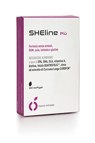 Integratore Sheline Più per la menopausa - prodotto senza ormoni studiato per ridare equilibrio e benessere in premenopausa e menopausa