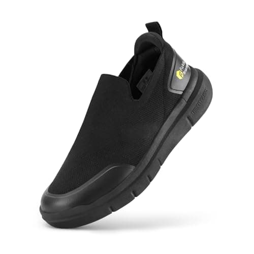 FitVille Scarpe Slip on Uomo Pianta Larga Sneaker Casual Scarpe da Passeggio Comode Scarpe da Running Leggere Pantafole Uomo per Piedi Gonfi 42 EU X-Larga