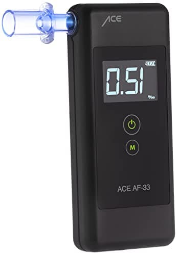ACE Etilometro AF-33 - l'etilometro Numero 1 Secondo Auto Bild (confronto 2023) - etilometro/promilletester accurato per la Polizia