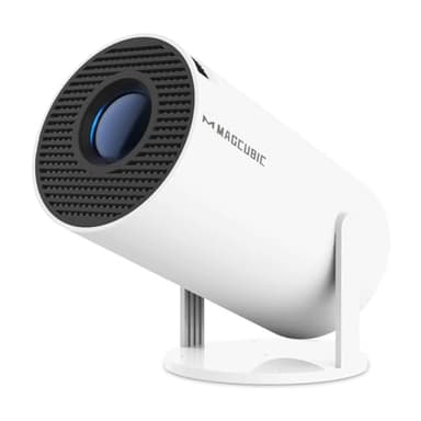 Mini proiettore 4K supporta Android 11, Smart Projector 5G WiFi 6 BT 5.0, mini proiettore Full HD 1080P supporta 200ANSI 8000L Auto Orizzontale Trapezoid Correction (bianco)