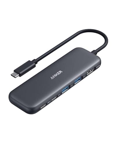 Anker Hub USB C, Hub USB-C 332 (5 in 1) con display HDMI 4K, porta dati da 5 Gbps e 2 porte USB-A per MacBook Pro, Air, Dell XPS, Lenovo Thinkpad, laptop HP Altro