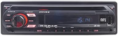 Di Tutto Per Tutti® Autoradio CD DVD MP3 USB Aux Stereo auto FM 80W X 4 Frontalino Estraibile Bluetooth Vivavoce con Telecomando LE-501