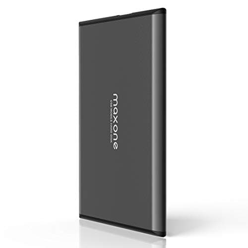 Hard Disk Esterno 500GB - 2,5" Ultrasottile Portatile USB3.0 Storage per Xbox，Ps4，Desktop, Laptop, MacBook, Chromebook Wii u,TV (Cielo grigio)