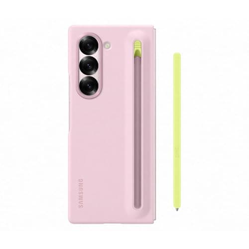 SAMSUNG S Pen Case Custodia con S Pen integrata e design sottile per Galaxy Z Fold6, Rosa
