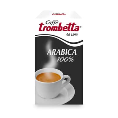 Caffè Trombetta, Caffè Macinato, 100% Arabica - 1 Confezione da 250g