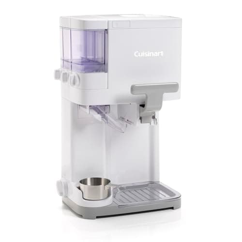 Cuisinart Ice Cream Maker | Gelato, Sorbetto, Senza latticini, Frozen Yogurt maker | Dispenser per topping | Facile da usare e da pulire | 1.42L Fa 6 porzioni | Pronto in 20 minuti | ICE48U