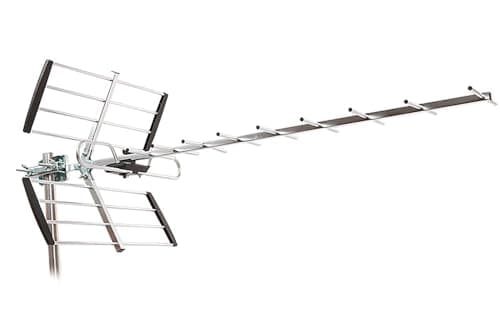 ANFEL YAGI 16db Antenna TV Digitale Terrestre UHF 21-48 esterno, con filtro 5G LTE, per Ricezione il segnale Digitale Terrestre DVB-T/T2, Frequenze 470-694Mhz, Lunghezza 106cm