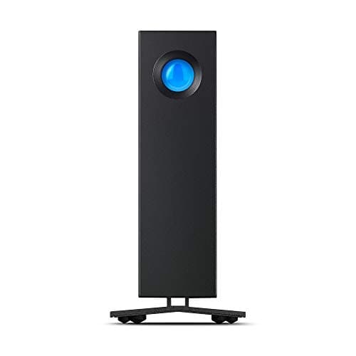 LaCie d2 Professional da 4TB, Hard Disk Esterno, Classe Enterprise, USB-C, 7.200 RPM, per Mac e PC Desktop, 5 anni Rescue Services (STHA4000800)