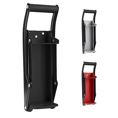 Generic Can Crusher & Apriscatole, strumenti di riciclaggio per tubi in alluminio, soda e birra, 500 ml, nero