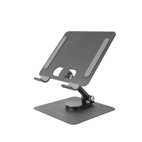 Mars Gaming MA-RST Soporte Plegable Antideslizante 2 en 1 Negro para Tablets y Convertibles Hasta 13"