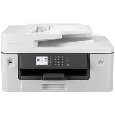 Brother MFCJ6540DW Stampante multifunzione inkjet a colori full A3, Scansione, copia e fax A3, Connettività cablata e wireless, Alimentatore automatico documenti (ADF) A3, Touchscreen a colori 6.8 cm