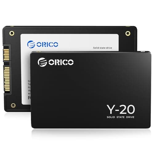 ORICO 2TB SSD SATA III 6Gbps 2.5" Interno SSD, Fino a 500 MB/s Velocità di Lettura, Unità a Stato Solido Interne Compatibile con Laptop e Desktop PC - Y20