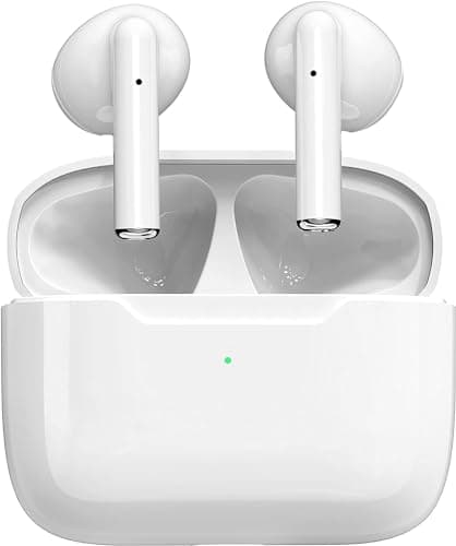 Cuffie Bluetooth, Auricolari Bluetooth 5.3 HiFi Stereo Wireless Cancellazione Rumore Mic, 40 Ore di Riproduzione In Ear sport Cuffiette, Touch Control IP7 Impermeabili Cuffie Senza Fil iOS Android