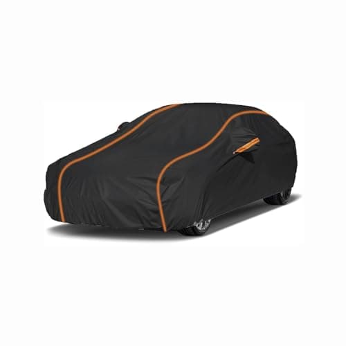 Telo Copriauto da Esterno per Alfa Romeo Giulietta(2010-2023) Copertura auto, Copriauto antivento, antipioggia, resistente al sole, ai raggi UV, per interni ed esterni con cerniera