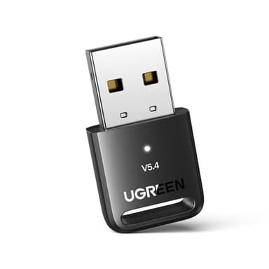 UGREEN Adattatore Bluetooth 5.4 Dongle USB Chiavetta per PC Windows 11 10 8.1 Compatibile con Controller di PS5 PS4 Xbox One S Auricolare Tastiera Mouse