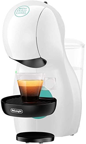 De'Longhi Piccolo XS Macchina Automatica per caffè Espresso E Altre Bevande 0.8 Litri, 1600 W, plastica, Bianco