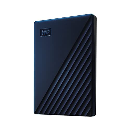 WD 2TB My Passport for Mac HDD portatile USB 3.0 con software per gestione di dispositivi, backup e protezione tramite password - Blu notte