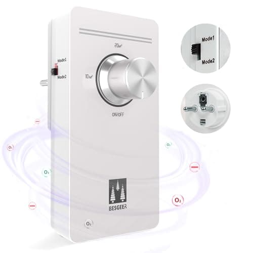 Generatore di ozono purificatore d'aria, sterilizzatore antiodore, purificatore d'aria, bagni, animali domestici, formaldeide e odore, ad alta efficienzaLingua