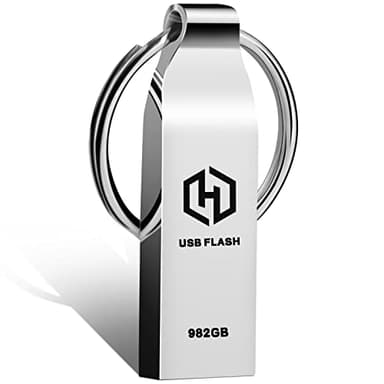 Chiavetta USB 982GB - gaborlet Pen Drive 982GB Alta Velocità Pendrive 3.0 Impermeabile Penna USB con Portachiavi Per Laptop Computer PC Laptop