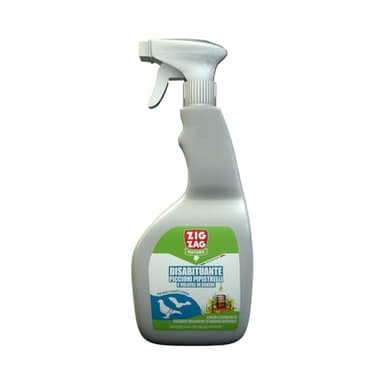 Zig Zag Disabituante Piccioni e Pipistrelli, Repellente Naturale per Volatili per Ambienti Domestici e Industriali, 750 ml