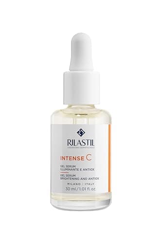 Rilastil Intense C Gel Serum con Vitamina C e Acido Ialuronico, Incarnato Radioso, Illuminante e Antiossidante adatto a Tutti i Tipi di Pelle, Confezione da 30ml