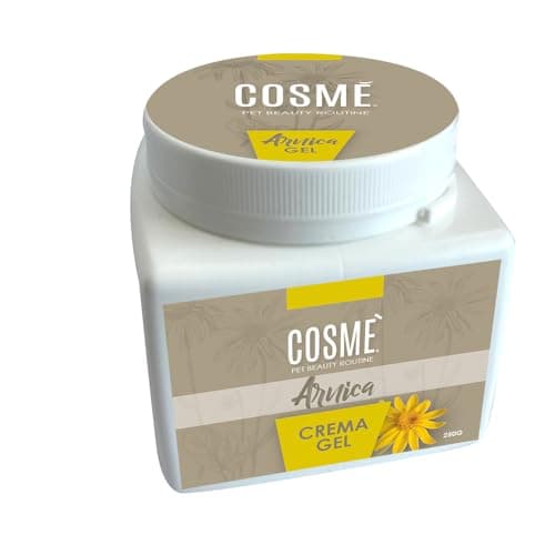 COSME' | Gel Arnica per Cani, Azione Antinfiammatoria, Analgesica e Antisettica, in Caso di Gonfiori, Infiammazioni o Traumi Contusivi, 250g