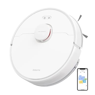DREAME F9 Pro Robot Aspirapolvere Lavapavimenti con Mappatura 2500Pa Navigazione LiDAR Polvere Fino 570ml Mappatura Multilivello Controllo App&Alexa Aspirazione Tappeti Peli Animali