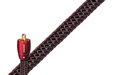 AudioQuest 1.5m Coax Cinnamon - Cavo coassiale da 1,5 m, connettore maschio/connettore maschio, oro, nero, 75 Ω, 1 pezzo