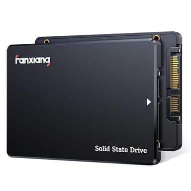 fanxiang 512GB SSD SATA III 6Gb/s, SSD 2,5" 560MB/s di Lettura, Hard Disk SSD Interno, 3D NAND SLC Cache Unità a Stato Solido Interne per Laptop,Desktop,PC(S101Q)
