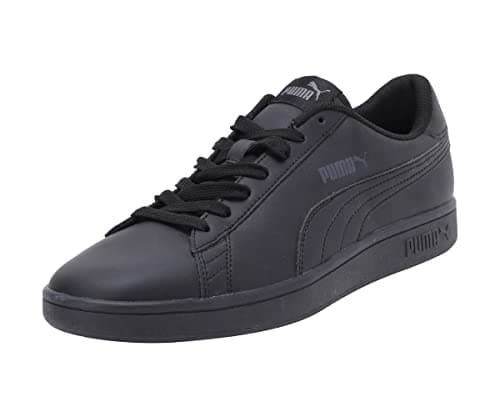 PUMA Smash V2 L, Sneakers Unisex - Adulto, Nero Puma Black Puma Black, 45 EU