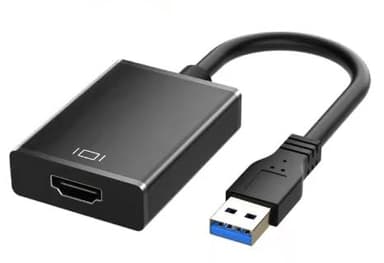 Hmrope Adattatore da USB a HDMI, USB 3.0/2.0 a HDMI HD1080P Cavo Convertitore Audio Video per PC Laptop Proiettore HDTV Compatibile con Windows XP/10/8.1/8/7