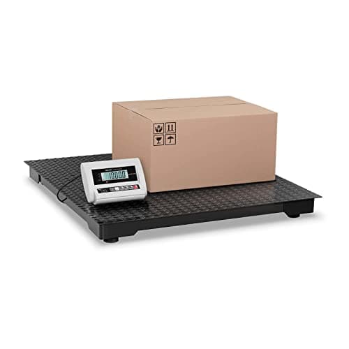 Steinberg Systems Bilancia da Pavimento Bilancia industriale con Piattaforma per Oggetti Pesanti ECO SBS-BW-1T/0.5A (1 m x 1 m, 230 V, 1000 kg, 500 g precisione)