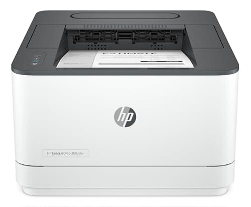 HP LaserJet Pro MFP 3002dw 3G652F, Stampante a Singola Funzione A4, Stampa Fronte/Retro Automatico in b/n, 33 ppm, USB, USB Host, WiFi, Ethernet, HP Smart, Bianca
