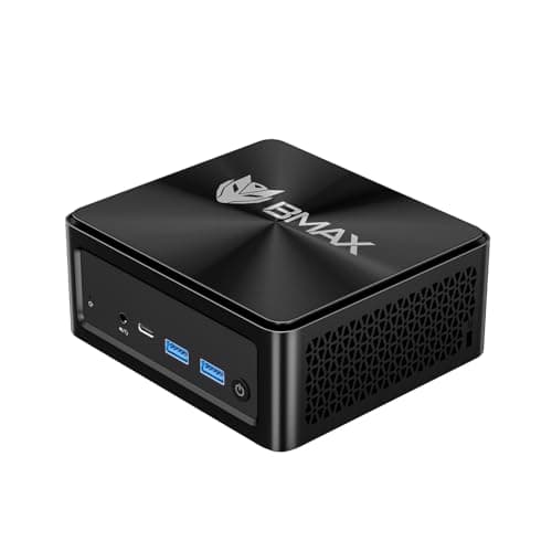 BMAX Mini PC B9Power con Intel Core i9 12900HK (14C/20T, 5.0 GHz), 32GB DDR4 RAM + 1TB SSD NVMe, Mini Desktop Computer, 4K@60Hz Triplo display, WiFi 6, Bluetooth 5.2, Type-C, USB*4, DP 1.4a
