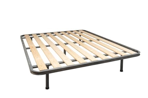 Bed Store SISTEMI RIPOSO - Rete A Tavole Matrimoniale 160X190 Ortopedica Rinforzata 5 Piedi