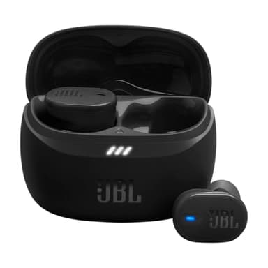 JBL Tune Buds 2 Auricolari Bluetooth True Wireless con Cancellazione del Rumore, 48 Ore di Autonomia, Resistenti ad Acqua e Polvere IP54, Connessione Multipoint, Design Chiuso In-Ear, Nero