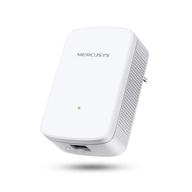Mercusys TP-Link ME10 Ripetitore Wireless WiFi Extender e Access Point, Velocità Single Band 300Mbps, Porta LAN, Potenzia la tua Copertura Wi-Fi, Compatibile con Modem Router