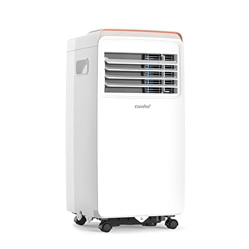 COMFEE' Condizionatore Portatile 5000 BTU/H, AMBRA 6C, 1,4kW, 17㎡/50m³, 3-in-1 Climatizzatore Portatile, Ventilatore, Raffreddamento, Deumidificazione, 24H Timer, Sleep Mode, Funzione Follow-me