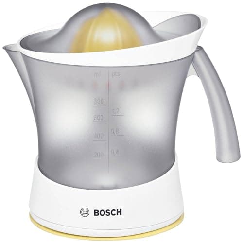Bosch Elettrodomestici MCP3000N Spremiagrumi, 25 W, 0.8 Litri, plastica, Bianco