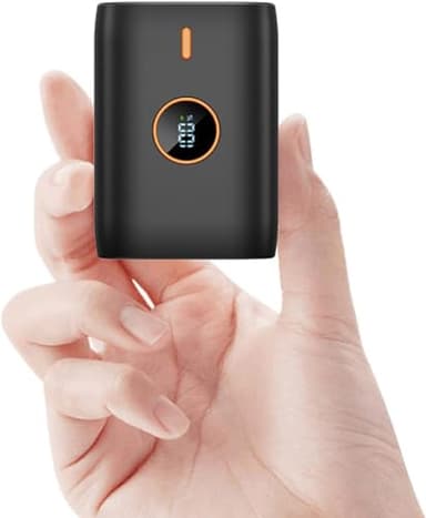 Caricatore Portatile PD 22.5W 10000mah Power Bank Mini Fast Charge,Con Display Led Usb C Batteria Cellulare per Phone,Ipad,Huawei,Xiaomi,Samsung,Cuffie,Console Di Gioco E Altro…