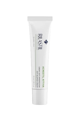 Rilastil Acnestil Crema Attiva, Crema Anti-Imperfezioni per Pelli Miste, Grasse e con Tendenza Acneica, Confezione da 40 ml