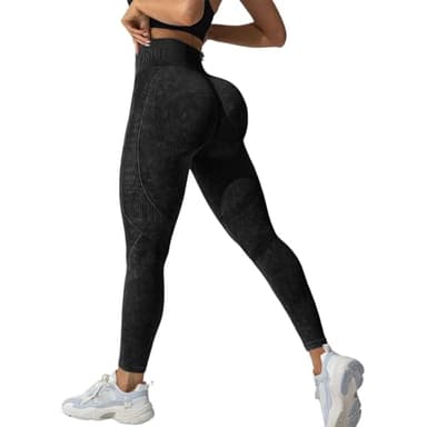 Donna Leggings a Compressione 3D per Anti Massa Grassa Sportivi Push Up Leggins Anticellulite Fitness Pantaloni Palestra Dimagranti Vita Alta Elasticizzati Yoga Pants