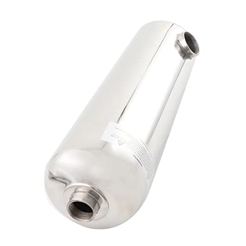 YILIKISS Riscaldatore per piscina in acciaio inox, 60 kw, scambiatore di calore per piscina, 250 l/min, flusso d'acqua calda, 30 l/min, scambiatore di calore per piscina (60 kw)