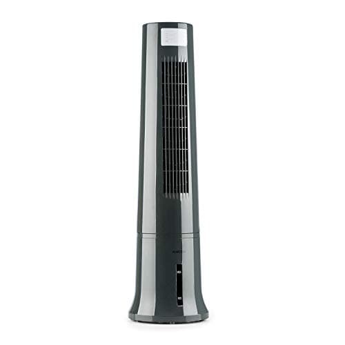 Klarstein Condizionatore Portatile Senza Tubo 4W, 4in1, Umidificatore, Climatizzatore Portatile Silenzioso con Night Mode, Ionizzatore, Ventilatore Aria Fredda, Raffrescatore 53m³/h, Serbatoio 2.5L