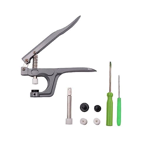 Pinze per Bottoni Automatici, Bottoni Pressione Pinza,Snap Bottoni Pinze,Pinze Installazione per Bottoni Pinze per Bottoni T3 T5 T8 Abbigliamento Pulsante Pinze Strumento per Cucire