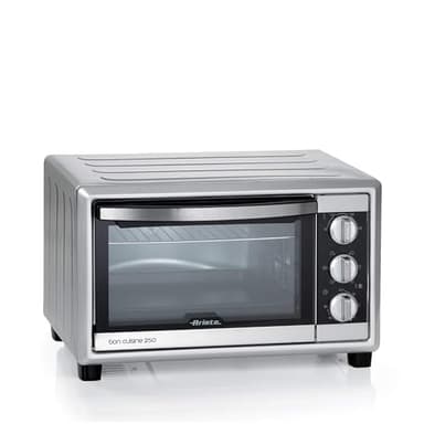 Ariete 984 Forno Elettrico ventilato, 1500 W, 25 Litri, Acciaio, Argento