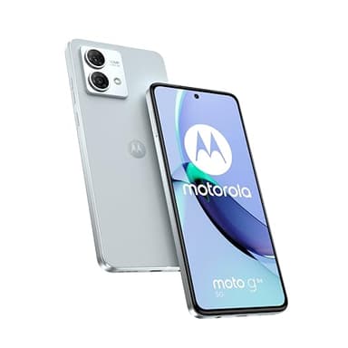Motorola moto g84 5G, Cellulare, Display 6.55 Pollici pOLED FHD+ 120 Hz, 50+8 MP, 5G, 5000 mAh, Ricarica 30W, 12/256 GB, Dual SIM, IP52, NFC, Android 13, Cover Inclusa, Marshmallow Blue