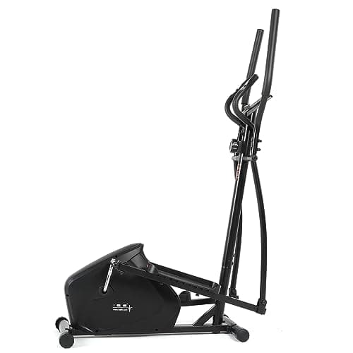 ISE Ellittica da Casa, Bicicletta Ellittica Magnetico,Crosstrainer Cardio Fitness Multifunzione,Ellittica Ergonomico, 8 Livelli Resistenza, Ellittica per Casa Sensore di Pulsazioni,Ellittica Magnetica